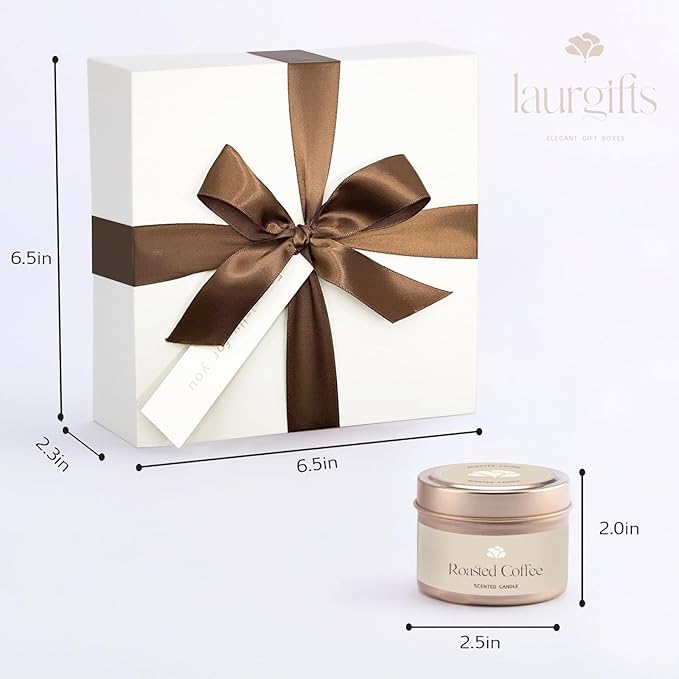 Coffee-Scented Spa Gift Set for Moms & Teachers – Gift Basket for Her - Thoughtful Gifts for Mother’s Day - Teacher Appreciation Gifts - Spa-Inspired at Home - Self-Care Essentials