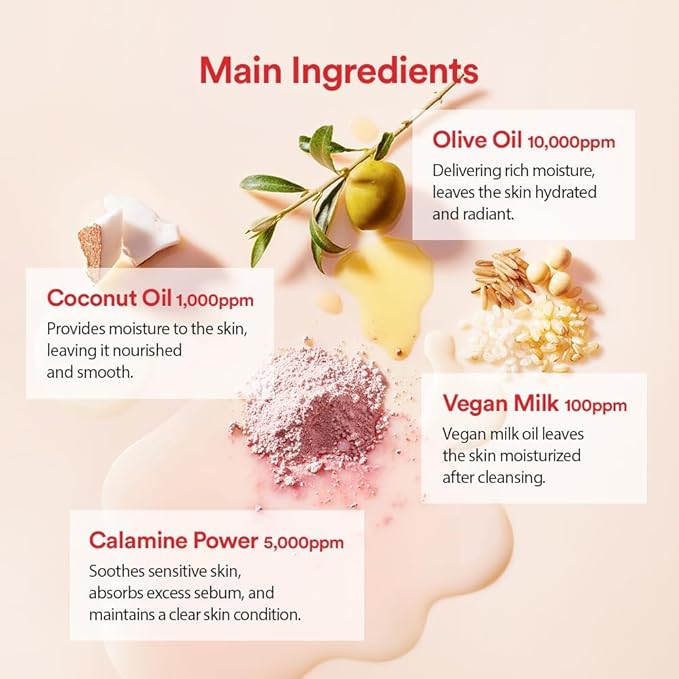 TOCOBO Calamine Pore Control Cleansing Oil 200ml / 6.76 fl oz | Blackheads, Make-up Cleansing, Pore Care, Deep Cleansing, mothers day