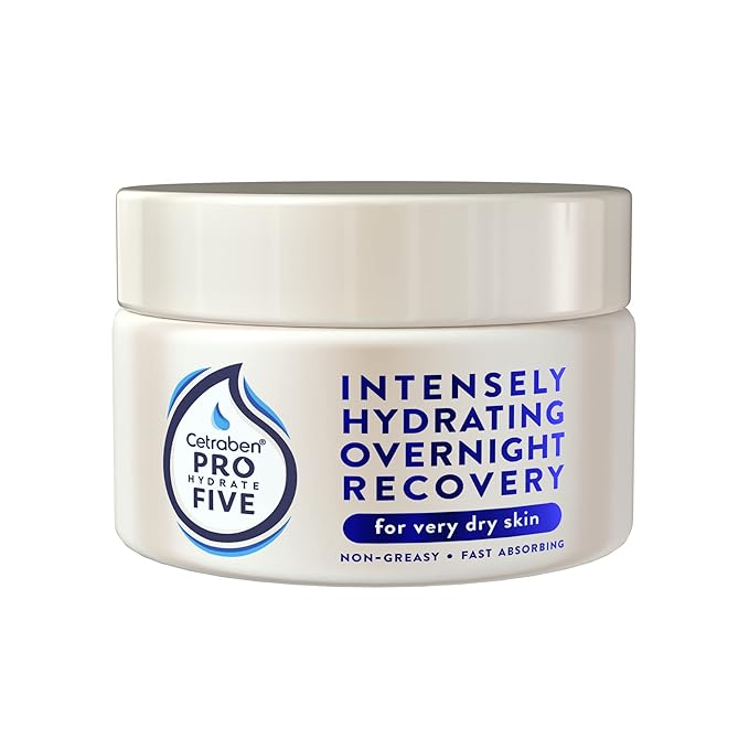 Pro Hydrate Five Body Moisturising Overnight Recovery 150 ml with Ceramides and Vitamin B5, Perfect for Dry Skin, Vegan Friendly, Cruelty Free