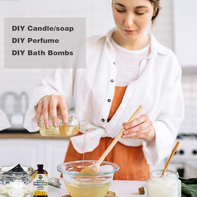 Sandalwood Essential Oil (4 oz/120 ml) - Sandalwood Oils Used in diffusers, humidifiers, Home Baths, Cleaning Products, Yoga, DIY Soaps and DIY Scented Candles