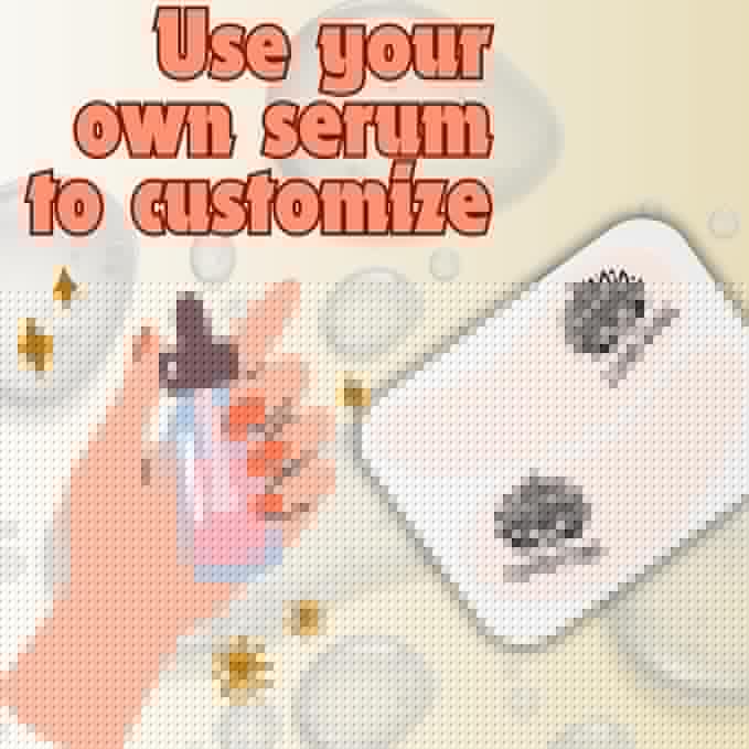 Silicone Reusable Under Eye Patches for Wrinkles, Puffy Eyes and Dark Eye Circles- Adhesive + Cruelty-Free, Natural and Hypoallergenic Skin Care for Men & Women