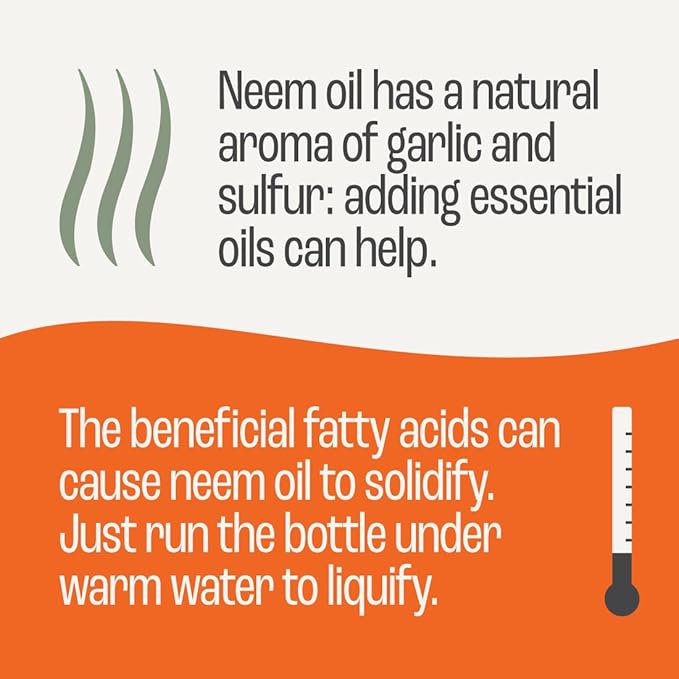 J Mac Botanicals Organic Neem Oil for Skin (4 oz Glass Bottle NO Dropper) - 100% Pure Concentrate Undiluted for Hair and Plants - Essential, Cold Pressed