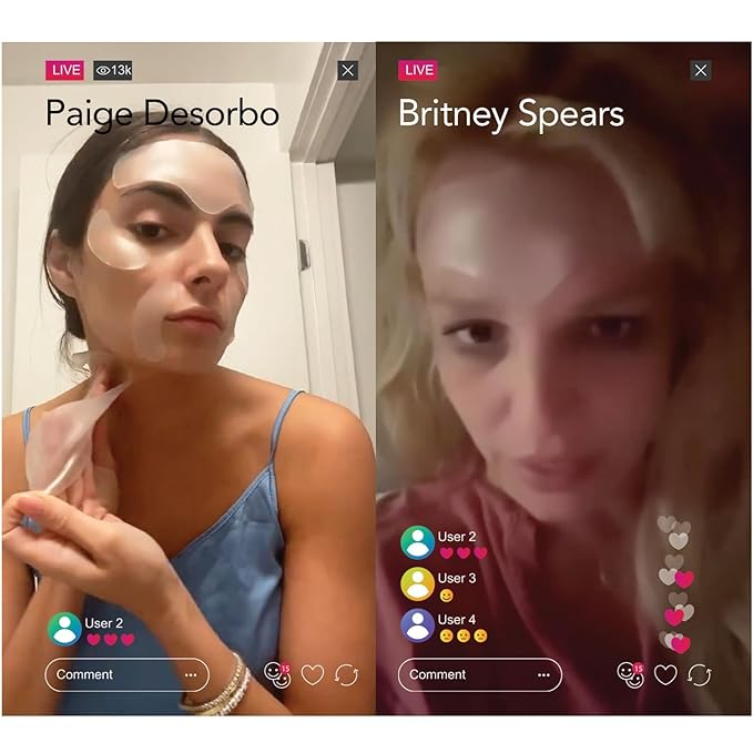 SiO Beauty Super EyeLift - Wrinkle-Smoothing, Medical-Grade Silicone Patches for Fine Lines - Reusable Up to 10x - Cruelty-Free & Eco-Friendly Beauty Patches Undereye - 2 Sets (4 Patches)