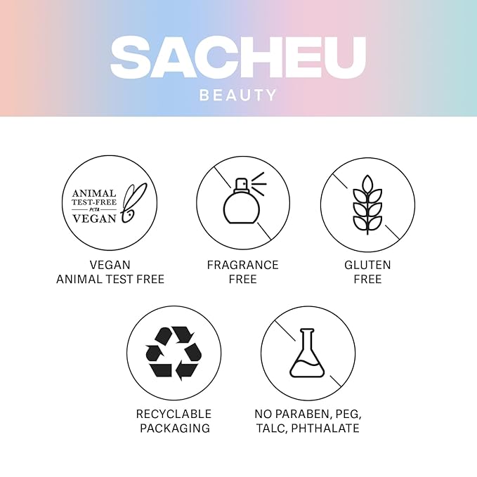 Sacheu Slick Skin Gua Sha Oil — Moisturizing and Anti Aging Squalane Oil for Face and Body Massage, Moisturizing and Hydrating Facial Serum with Essential Lipids — Vegan & Fragrance Free Face, 30 ml