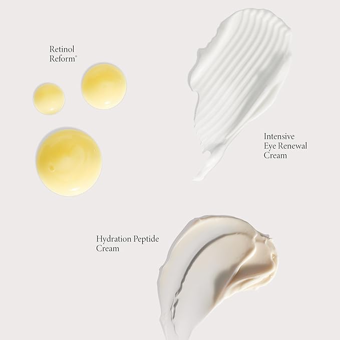 SHANI DARDEN SKIN CARE Skin Renewal Trio, Includes Hydration Peptide Cream, Retinol Reform & Deluxe Intensive Eye Cream, Limited Edition 3-Piece Set