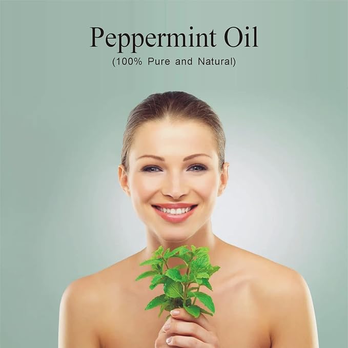 First Botany, 100% Pure Peppermint Oil - Premium Peppermint Essential Oil for Aromatherapy, Massage & Household Uses - 1 fl oz