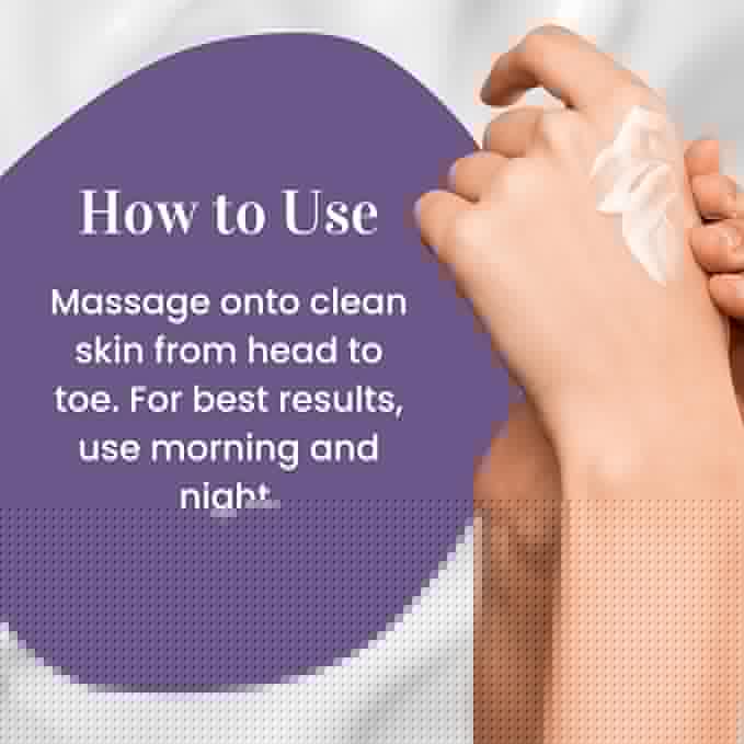 Saavy Naturals Lavender Chamomile Body Cream for Women, Absorbent Shea Butter Vegan Formula for Women, Thick and Creamy, Naturally Scented Body Butter for Dry Skin, 8.5 Oz, 2 Pack