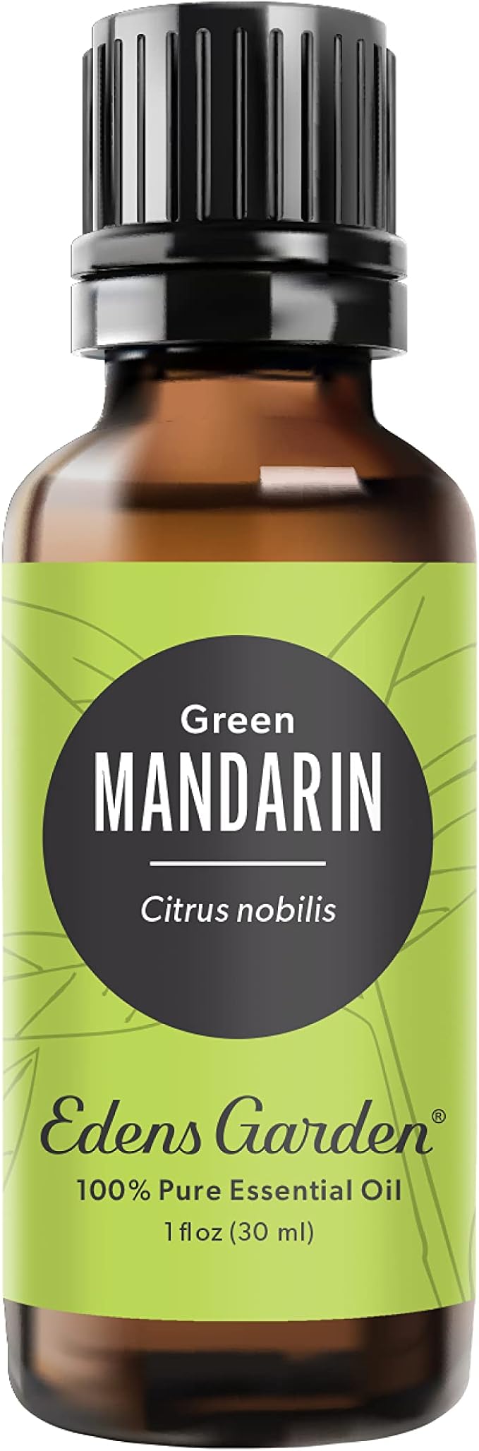 Edens Garden Mandarin- Green Essential Oil- 100% Pure Premium Grade, Undiluted, Natural, Therapeutic, Aromatherapy, The Best for Diffuser, Candle, Humidifiers, Kid Safe 30 ml (1 fl oz)