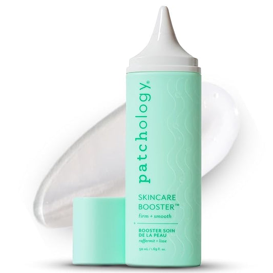 Patchology Skincare Booster - Invisible Hydrating Face Serum for Smooth Skin, Pore Reducing Mask with Glycerin, Snow Mushroom, & Panthenol, Moisturizer for Hydration and Radiant Complexion - 50ml