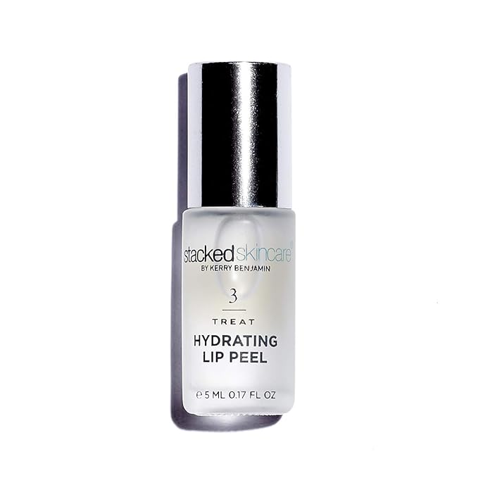 Hydrating Lip Peel - Gently Exfoliate Lips without Scrubbing for Softer and Smoother Skin - .17 fl oz Bottle