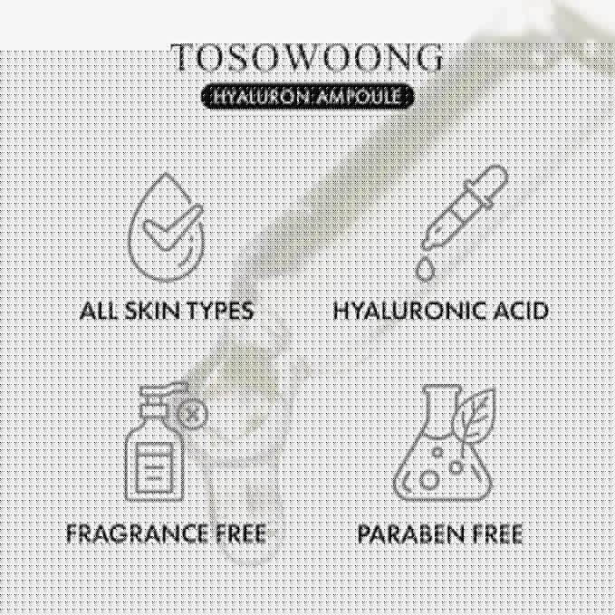 Hyaluronic Acid Ampoule, Hydrating Glow and Skin Barrier Protection, Anti-Aging Face Serum for Dry Skin, Korean Skincare Beauty Products, 100ml, 3.38 fl. oz.