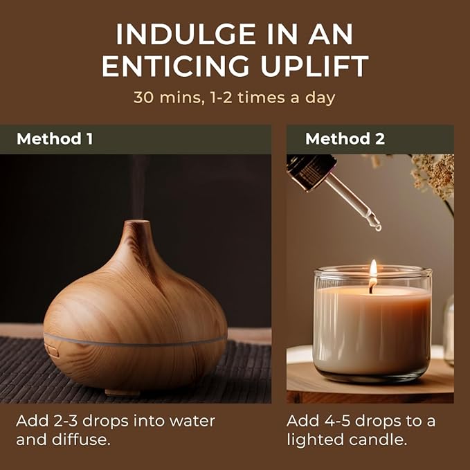 Gya Labs Gardenia Essential Oil for Diffuser - 0.34 Fl Oz - 100% Pure Natural Gardenia Oil for Skin, Aromatherapy & Candles Making Scent