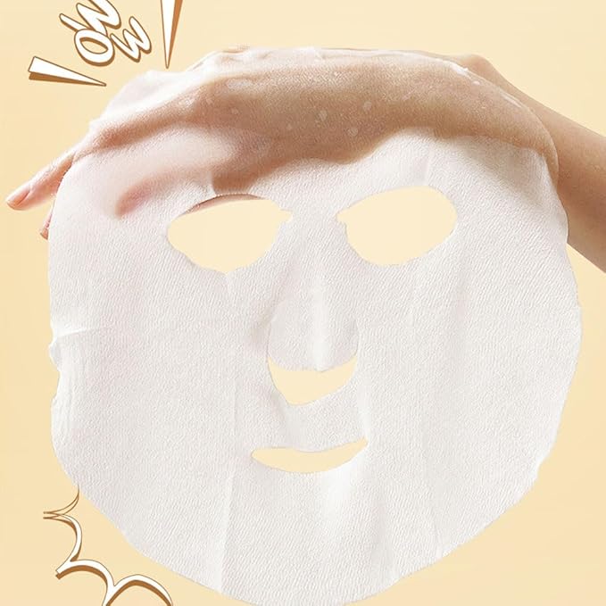 8 Pack Fruit Facial Mask Set – Hydrating & Brightening Combo Face Masks for All Skin Types, Natural Sheet Masks Gift Set, Hypoallergenic Spa Skincare for Women/Men, Soothe Sensitive Skin (8 Pcs-Set01)