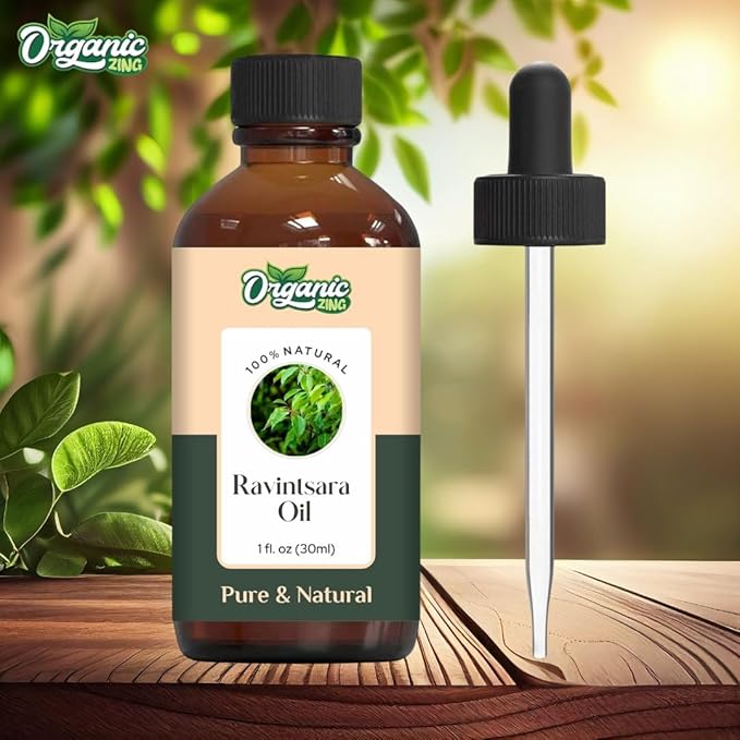 Ravintsara (Cinnamomum camphora) Oil |Pure & Natural Essential Oil for Aroma, Skincare & Massage- 30ml/1.01fl oz