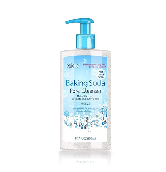Epielle Baking Soda Pore Cleanser | Oil-Free, Gentle Daily Use | Cleanse & Exfoliate Pores for Oily & Combination Skin | 6.77 FL OZ | 1 Pack | Korean Skincare, Easter Gift