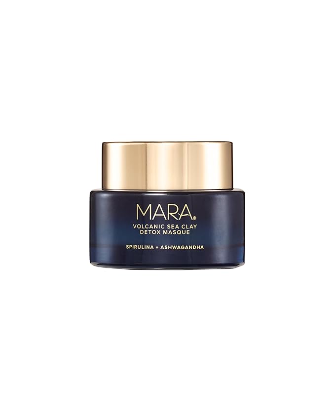 MARA - Natural Volcanic Sea Clay Detox Masque | Plant-Based, Hypoallergenic Skin Care | Moisturizes + Soothes To Minimizes Look of Pores + Exfoliate (1.69 oz | 50 ml)