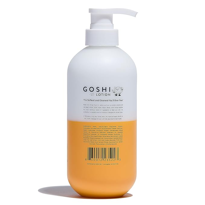 GOSHI Super Vitamin Body Lotion 20 oz - pH-Balanced Moisturizing Body Lotion for Men and Women - For All Skin Types