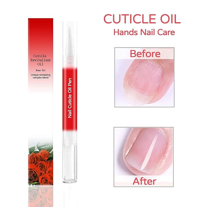 AIJIMEI 8pcs Cuticle Oil Pens Cuticle Oil Nail Oil Cuticle Nail Nutrition Oil Cuticle Oil Pen for Nails Moist Nail Repair Nail Care Essential Oil Moist