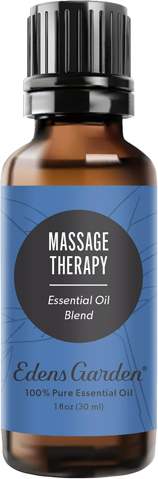 Edens Garden Massage Therapy Essential Oil Blend- 100% Pure Premium Grade, Undiluted, Natural, Therapeutic, Aromatherapy, The Best for Skin, Humidifiers, Face 30 ml (1 fl oz)