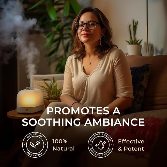 Gya Labs Nutmeg Essential Oil for Diffuser - 0.34 Fl Oz - 100% Pure Natural Nutmeg Oil for Diffusers, Aromatherapy, Skin, Candles Making - Warm Spicy Yet Sweet Scent