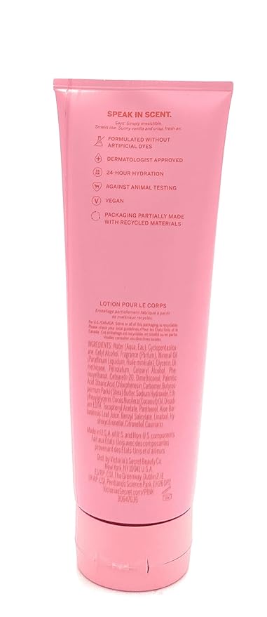 Victoria's Secret Pink Scented Body Lotion Vanilla Crush 8.0 Fl Oz