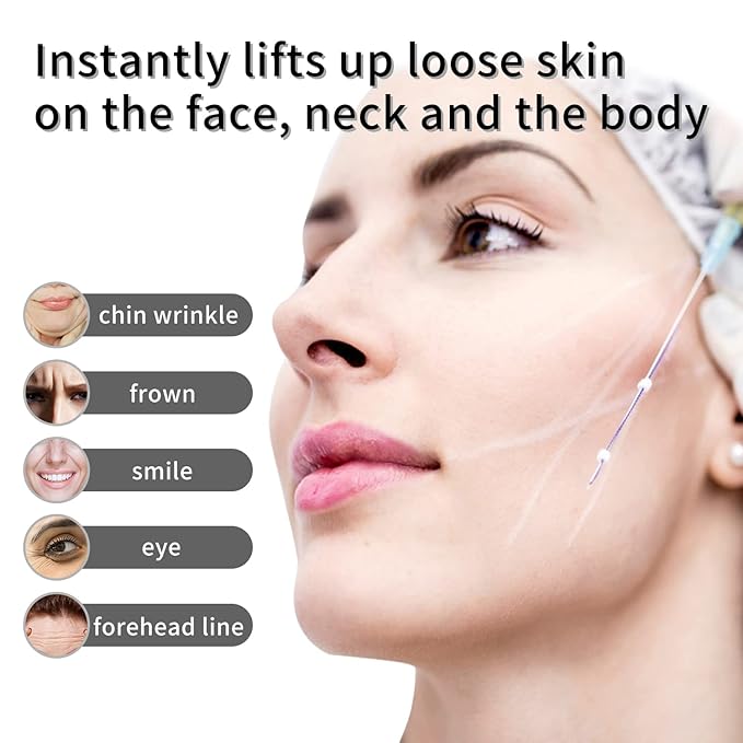 elves Pdo Threads for Face Lift & Whole Body Lifting, Pdo Mono Threads 26G90mm 20Pcs