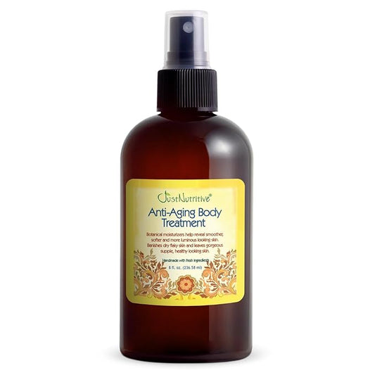 Just Nutritive Anti-Aging Body Treatment | Anti-Aging Moisturizer | Anti-Aging Skin Care | Body Oils | Body Moisturizer Skin Products For Anti-Aging 8 Fl Oz