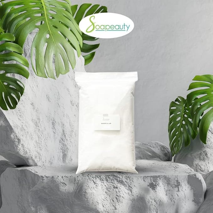 Soapeauty Dendritic Salt 2 lbs | Premium Fine Salt Grain Bath Scrub, Milk Bath, Exfoliant for Body Relaxation