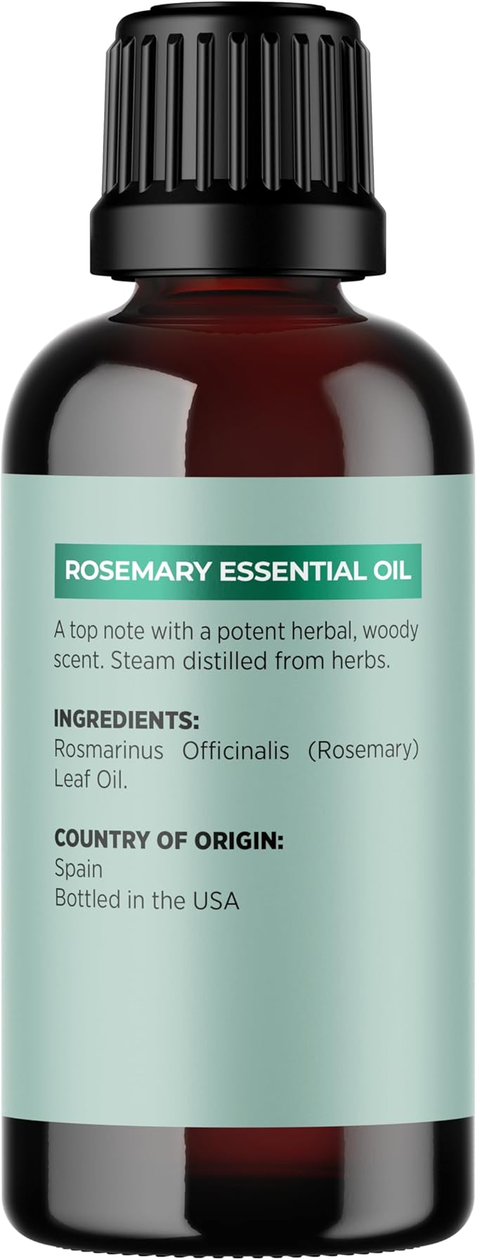 Maple Holistics Rosemary Essential Oil - Pure for Aromatherapy, Hair, Skin and Nails - Refreshing for Diffusers, Dry Scalp Treatment