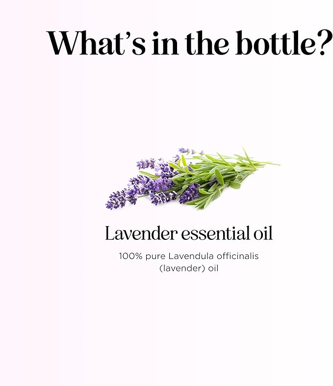 Pure Lavender Oil Essential - Premium for Hair Skin and Nails Aromatherapy Diffusers Humidifiers and Linens Plus Natural Bath Home Spa Self Care