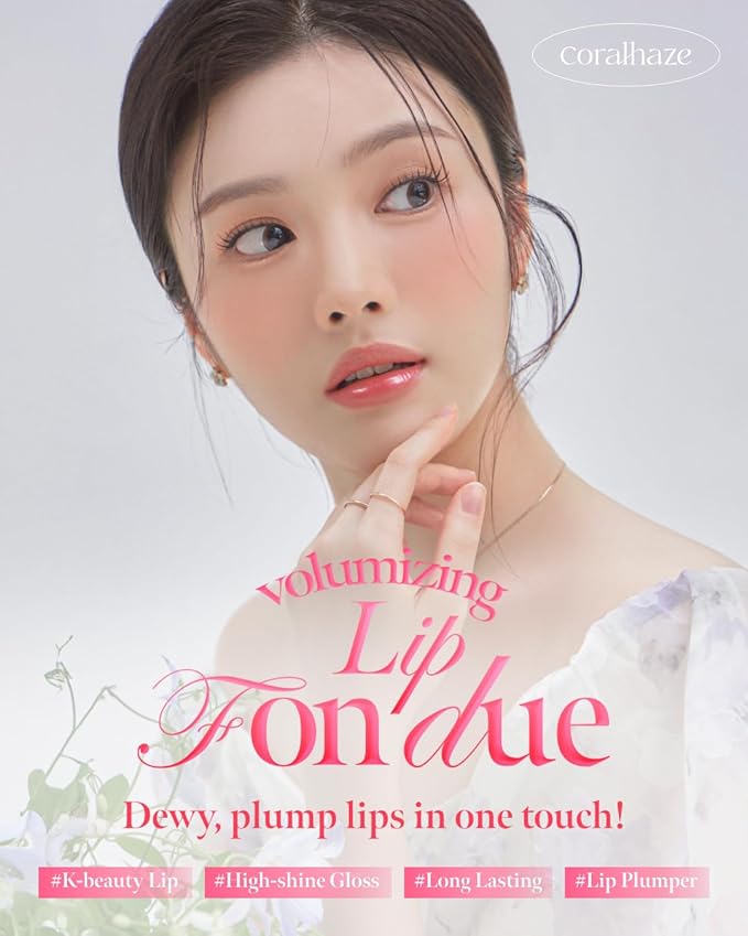 Volumizing Lip Fondue 07 Humble 2g, 3-in-1 Melting Balm for Hydrating Lip Care, Plumping Volume and High-Gloss Water Glow, Infused with Rosehip Oil for Longlasting Moisture, Korean Makeup