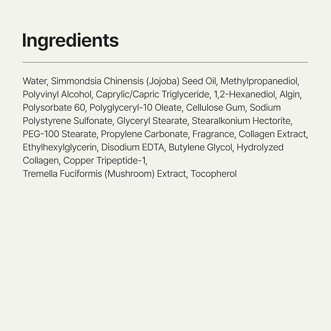 Collagen Overnight Wrapping Facial Mask with Jelly Brush, For Elasticity Improving, Hydrating, Firming, Collagen & Peptide, Glass Skin, Korean Skin Care (2.70 Fl Oz)