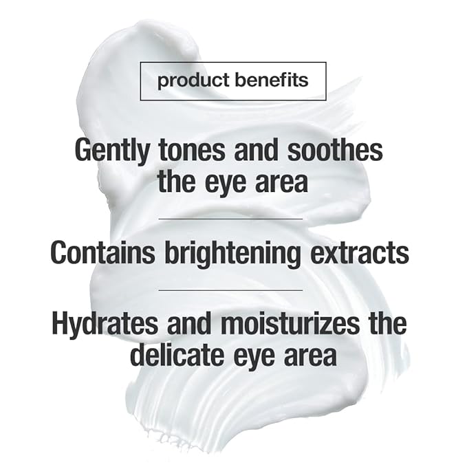 CONTROL CORRECTIVE Collagen Eye Defense, .5 Oz - Soothing & Hydrating Eye Cream, All Skin Types, Lightweight, Elastin, Wheat Germ, Hyaluronic Acid, Skin Brighteners Restore Smoothing To Delicate Areas