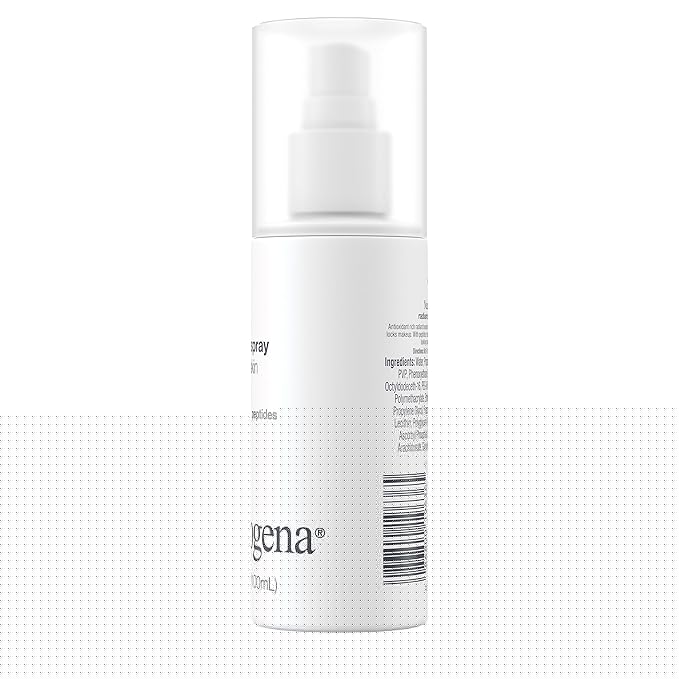 Neutrogena Radiant Makeup Setting Spray, Long-Lasting & Weightless Face Setting Mist for Healthy Looking, Glowing Skin, 3.4 Fl Oz