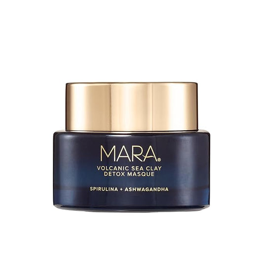 MARA - Natural Volcanic Sea Clay Detox Masque | Plant-Based, Hypoallergenic Skin Care | Moisturizes + Soothes To Minimizes Look of Pores + Exfoliate (1.69 oz | 50 ml)