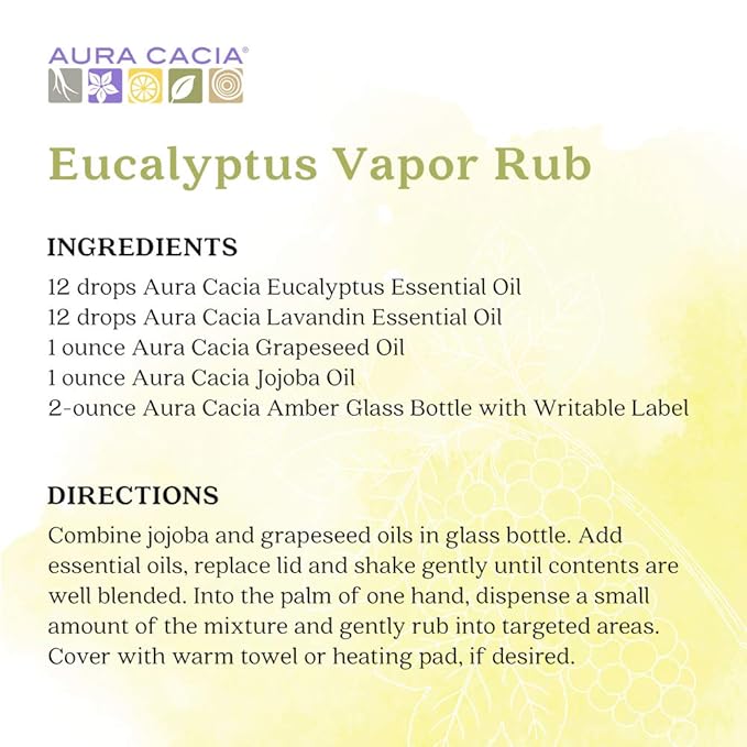 Aura Cacia Grapeseed Skin Care Oil | GC/MS Tested for Purity | 118ml (4 fl. oz.)