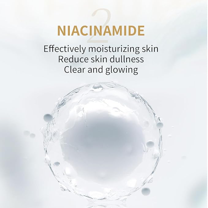 6-In-1 Niacinamide Skin Care Set Moisturizing Skin Care Sets & Kits For Women Daily Skincare Routine