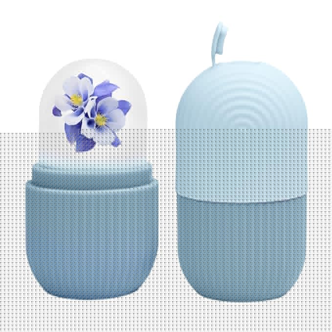 Ice Face Roller, Eye Puffiness Relief, Silicone Facial Massage Ice Mold, Reusable Face Massage, Blue