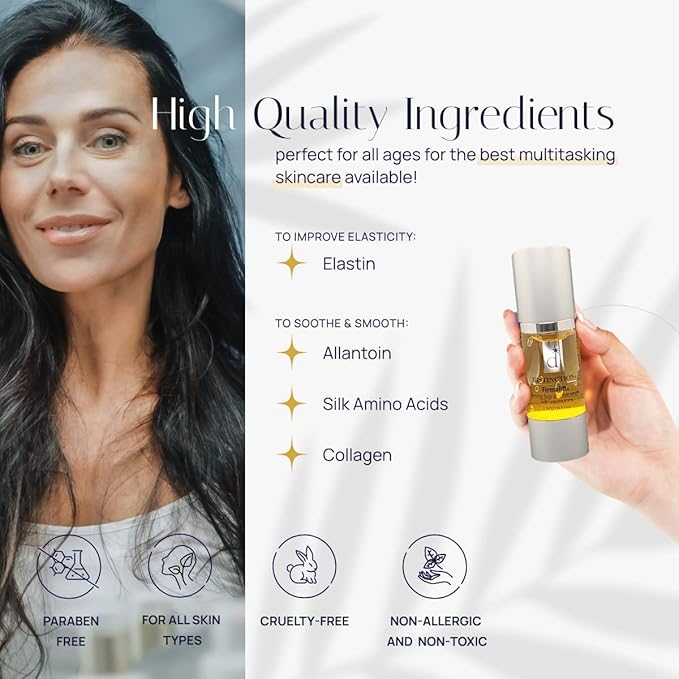 Distinction Firmalift Firming Face & Eye Serum – Anti Aging Serum Lotion Cream and Moisturizer | Helps Reduce the Appearance of Fine Lines and Wrinkles, Soothes (1 Fl Oz, 2 Pack)