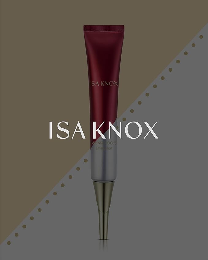 ISA KNOX Wrinkle Focus Shot - Eye Wrinkle Cream Set. Powerful Moisturizer for Fine Lines, Elasticity Strengthening Serum for Face and Eyes, Neck, 3.1 fl oz, Pack of 3