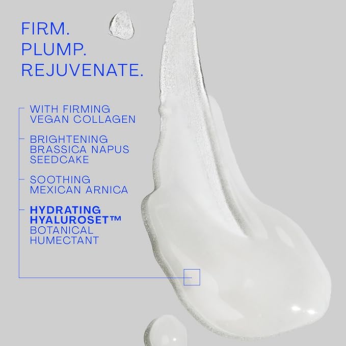 The Outset Firming Vegan Collagen Prep Serum - Gentle, Fragrance Free Multi-Benefit Serum - Hydrating, Brightening, Plumping and Anti-Aging - Clean, Vegan, Gluten Free - All Skin Types - 1 fl oz