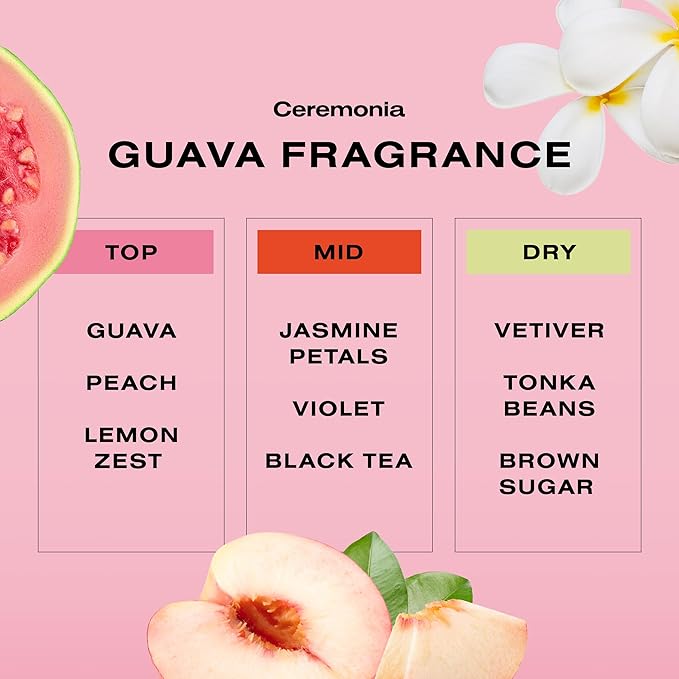 Ceremonia Guava Hair Mask Color Protection and Damage Repair with Agave, 7.8 Fl Oz | 230 mL