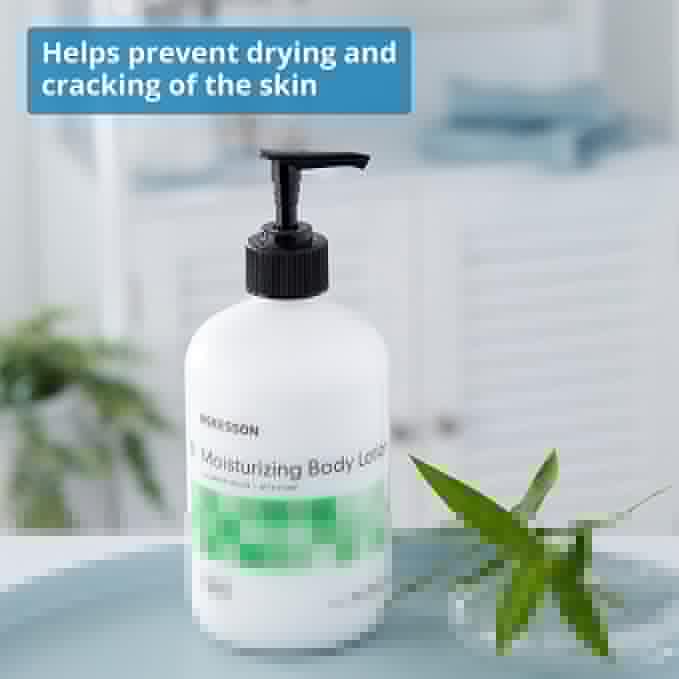 McKesson Moisturizing Hand and Body Lotion - Cucumber Melon Scent - 18 oz, 12 Count