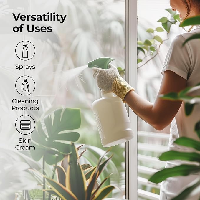 Healing Solutions Pure Peppermint Essential Oil - 16oz Bulk - 100% Pure Mint Oil for Hair, Spray, House Cleaning & Diffuser