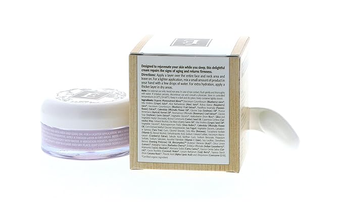 Eminence Organic Skin Care Blueberry Soy Night Recovery Cream, 2 Ounce