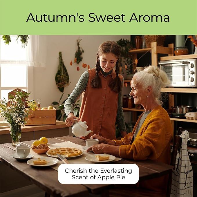 Good Essential Professional Apple Pie Fragrance Oil (30 ml / 1 fl oz) - Fragrance Oil for Diffusers, Candles, Soaps, Lotions, Perfume, Candle & Soap Making