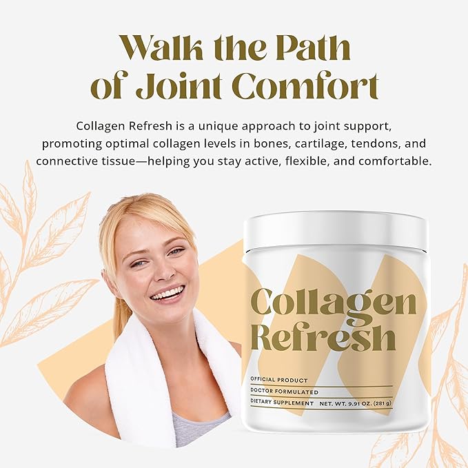 Boosts Body’s Collagen Production - Promotes Joint Health, 9.8 oz - 6 Pack