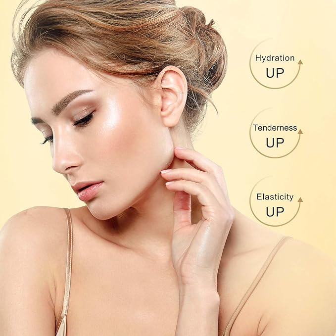 skincare set Anti Aging Skin 10-piece Daily Care Routine Kit With Vitamin C and Peptides Eye Mask Toner Serum Eye Cream Lotion Lady Cream Gifts sets for Valentine's Day