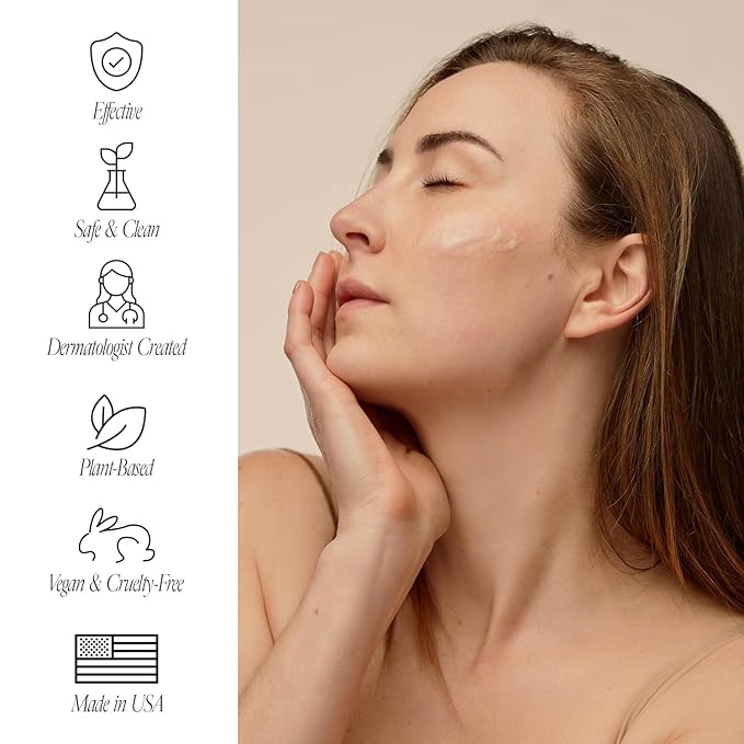 Doctor Rogers Night Repair Treatment. Restoring & Hydrating Face Serum, Anti-Aging Facial Skin Care with Glycolic Acid, Bakuchiol, & Gluconolactone, 1 Ounce (30 ml)