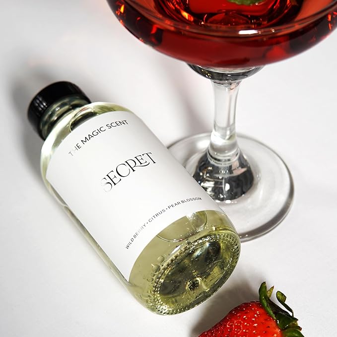 Secret Oils for Diffuser - HVAC, Cold-Air, & Ultrasonic Diffuser Oil - Essential Oils for Diffusers Aromatherapy - Rose and Jasmine Oil - 8.5 fl oz, 250 mL